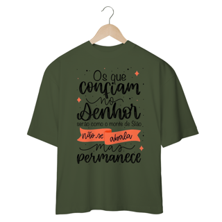 Nome do produto camiseta cristã Oversized-Fé e Estilo em um Só Lugar
