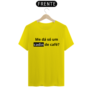 Nome do produto Camiseta Masculina Quality Cadin de Café