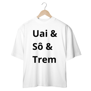Nome do produto Camisa Masculina Oversized Uai