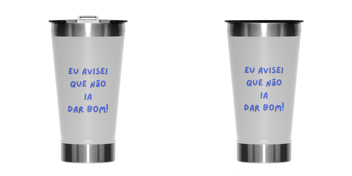 Nome do produto: Copo Térmico Carnaval