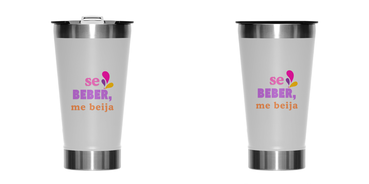 Nome do produto: Copo Térmico Carnaval