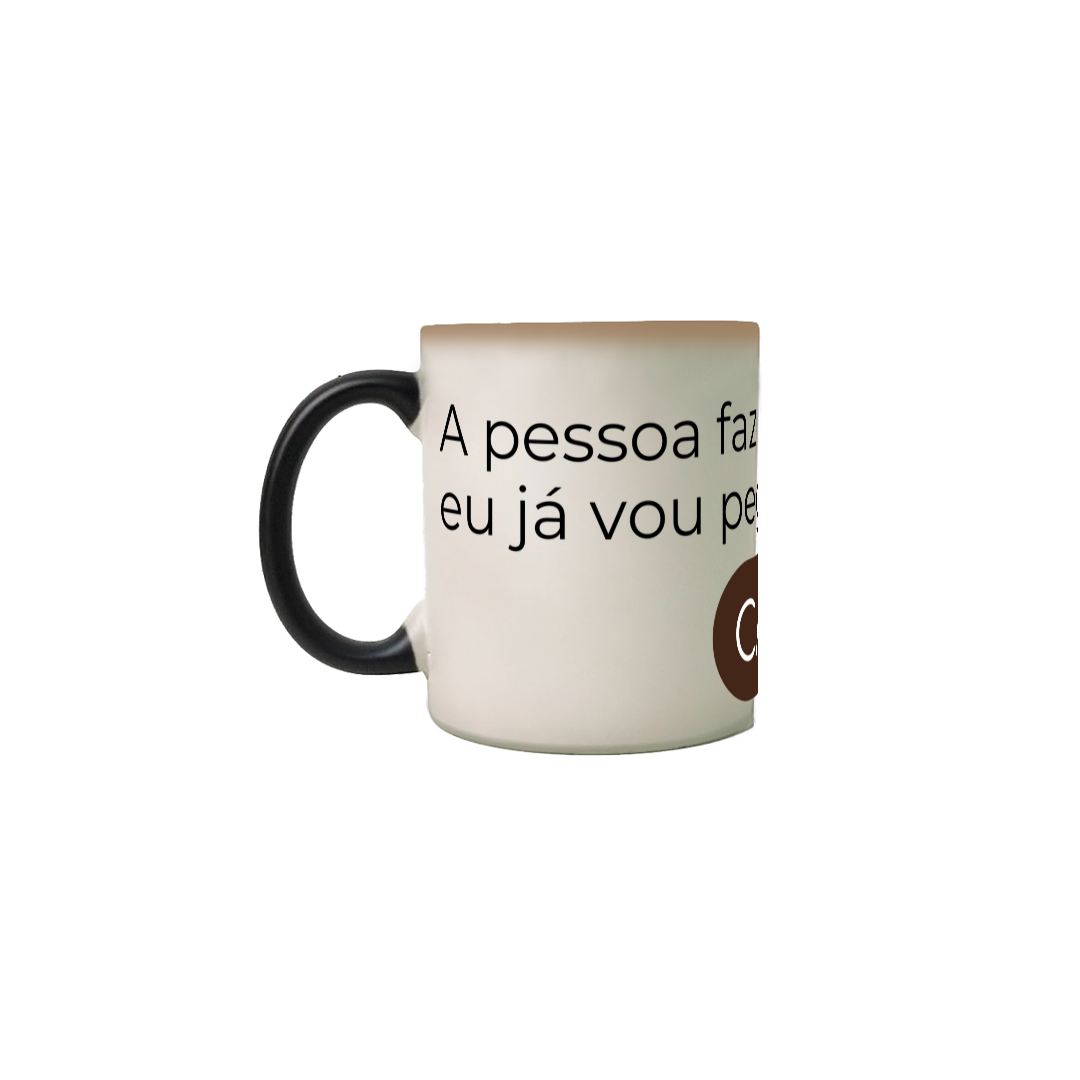 Nome do produto: Caneca Mágica Frases Engraçadas
