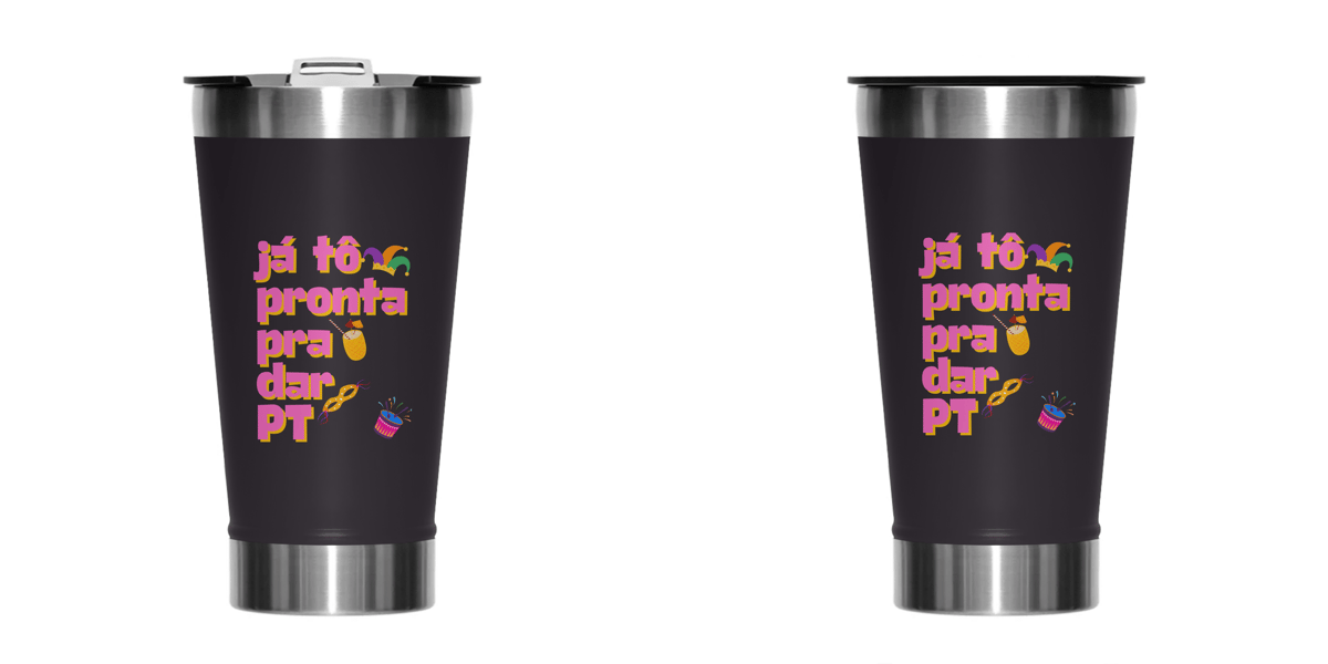 Nome do produto: Copo Térmico Carnaval