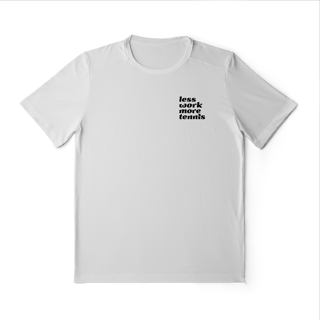Nome do produto Less Work More Tennis