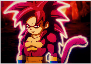 Nome do produto PÔSTER GOKU SSJ4 - DRAGON BALL