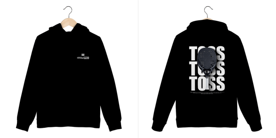 Moletom Capuz Unisex INSTRUTOR PRO - Raquete TOSS