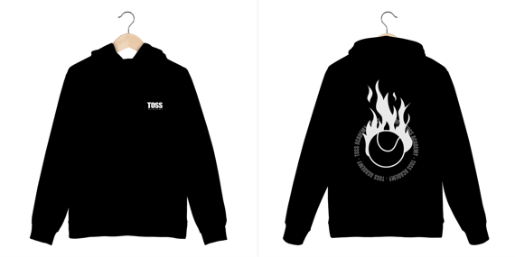 Moletom Capuz Unisex TOSS ACADEMY - Bola