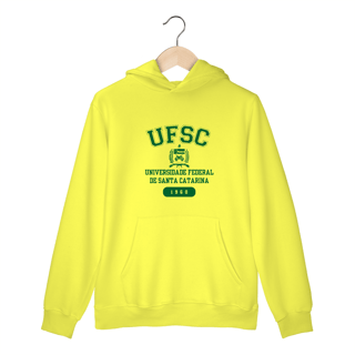 Nome do produto Moletom Canguru UFSC - LETRA VERDE