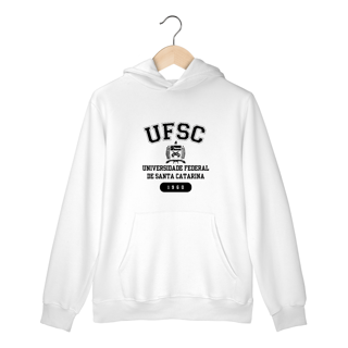 Nome do produto Moletom Canguru UFSC - LETRA PRETA
