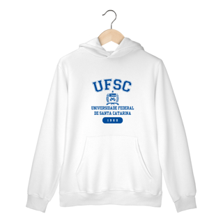 Moletom Canguru UFSC - LETRA AZUL