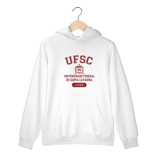 Moletom Canguru UFSC - LETRA VERMELHA
