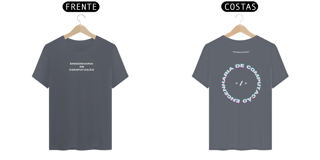 Nome do produto Camiseta In Code We Trust - Frente e Costas