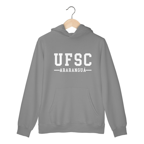 Moletom Básico UFSC Araranguá Letra Branca