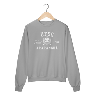 Nome do produto Moletom Fechado UFSC Araranguá letra branca