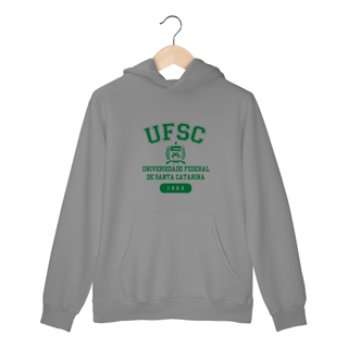 Nome do produto Moletom Canguru UFSC - LETRA VERDE
