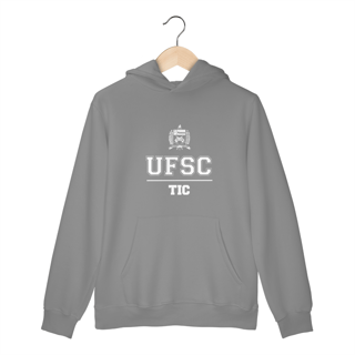 Nome do produto Moletom Canguru UFSC TIC - LETRA BRANCA
