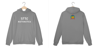 Nome do produto Moletom Canguru UFSC Matemática - LETRA BRANCA