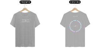 Nome do produto Camiseta In Code We Trust - Frente e Costas