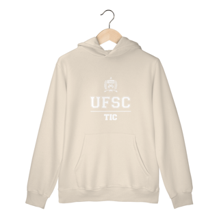 Nome do produto Moletom Canguru UFSC TIC - LETRA BRANCA