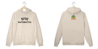 Nome do produto Moletom Canguru UFSC Matemática - LETRA PRETA