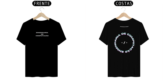 Camiseta In Code We Trust - Frente e Costas