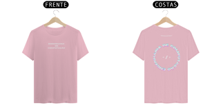 Nome do produto Camiseta In Code We Trust - Frente e Costas