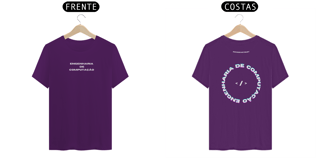 Nome do produto Camiseta In Code We Trust - Frente e Costas