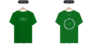 Nome do produto Camiseta In Code We Trust - Frente e Costas
