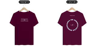 Nome do produto Camiseta In Code We Trust - Frente e Costas
