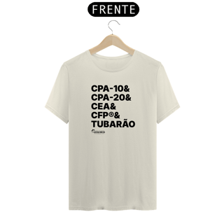 Nome do produto Camiseta Certificações | Branca