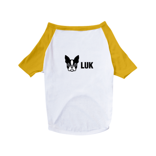 Nome do produto Camiseta Pet - Luk Preto