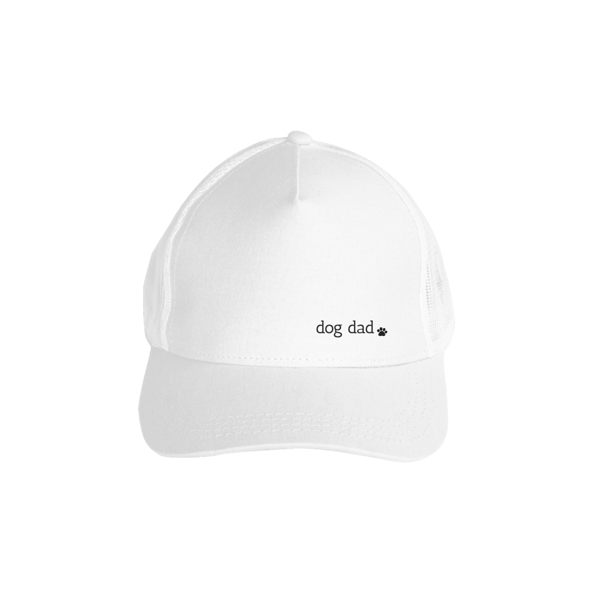 Nome do produto: Boné Americano com Tela - Dog Dad
