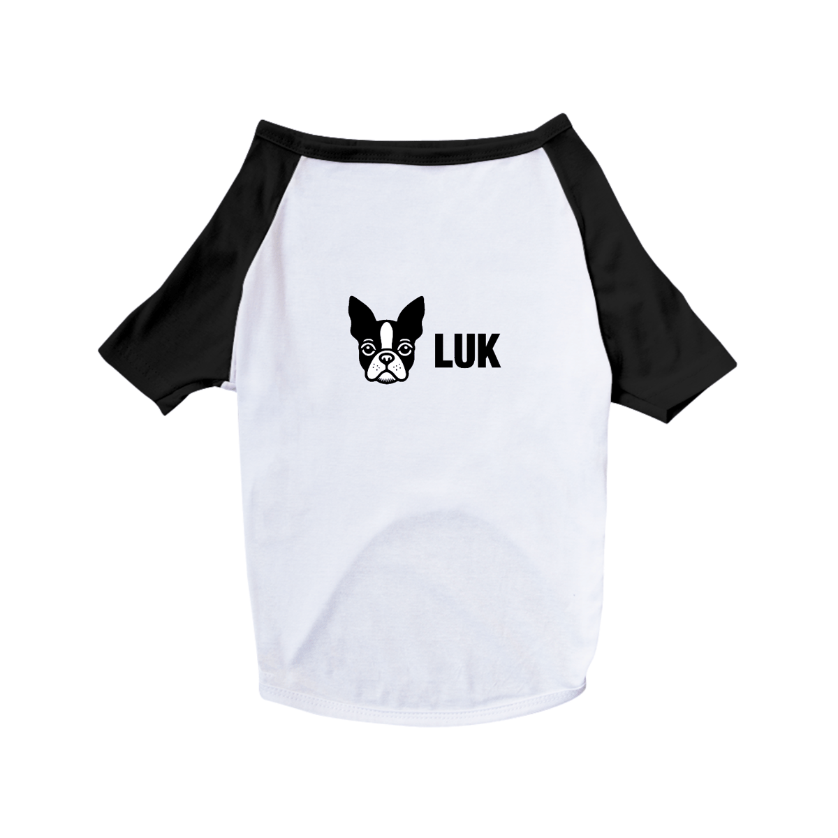 Nome do produto: Camiseta Pet - Luk Preto
