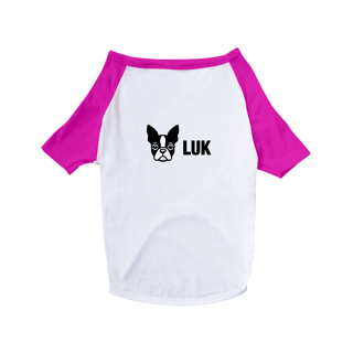 Nome do produto Camiseta Pet - Luk Preto