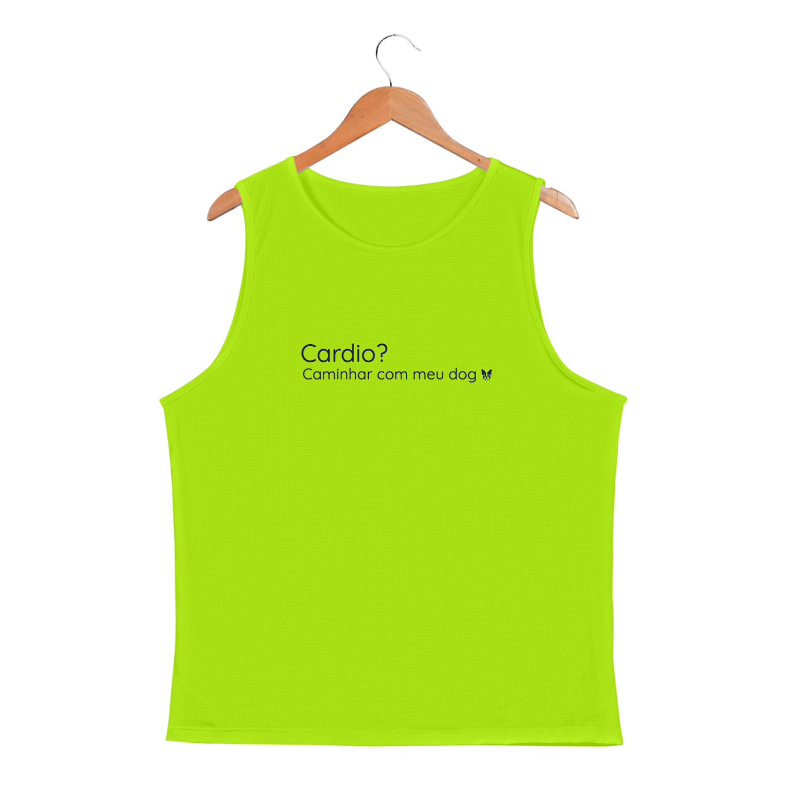 Regata UV Masculino - Cardio, Caminhar com meu Dog