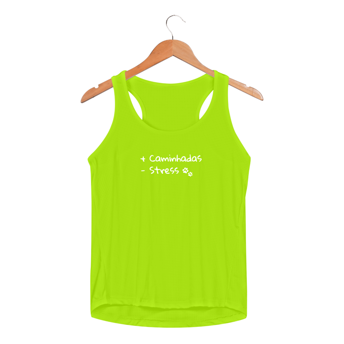 Nome do produto: Regata UV Feminina - Mais Caminhadas, Menos Stress