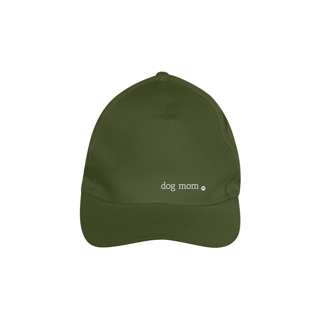 Nome do produto Boné Comfort - Dog Mom (Letra branca)