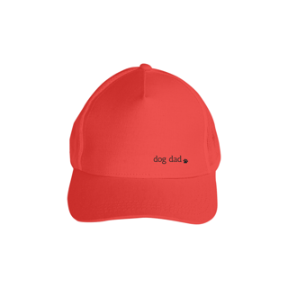 Nome do produto Boné Americano com Tela - Dog Dad