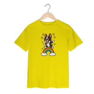 Camiseta Infantil Luk Arco-Íris dos Sonhos - 2 a 8 anos