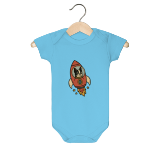 Nome do produto Body Infantil - Foguete de Estrelinhas