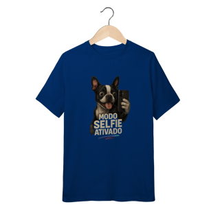 Nome do produto Camiseta Infantil Modo selfie ativado - 10 a 14 anos