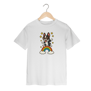 Nome do produto Camiseta Infantil Luk Arco-Íris dos Sonhos - 2 a 8 anos