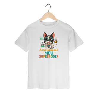 Nome do produto Camiseta Infantil Luk Cientista Mirim - 2 a 8 anos