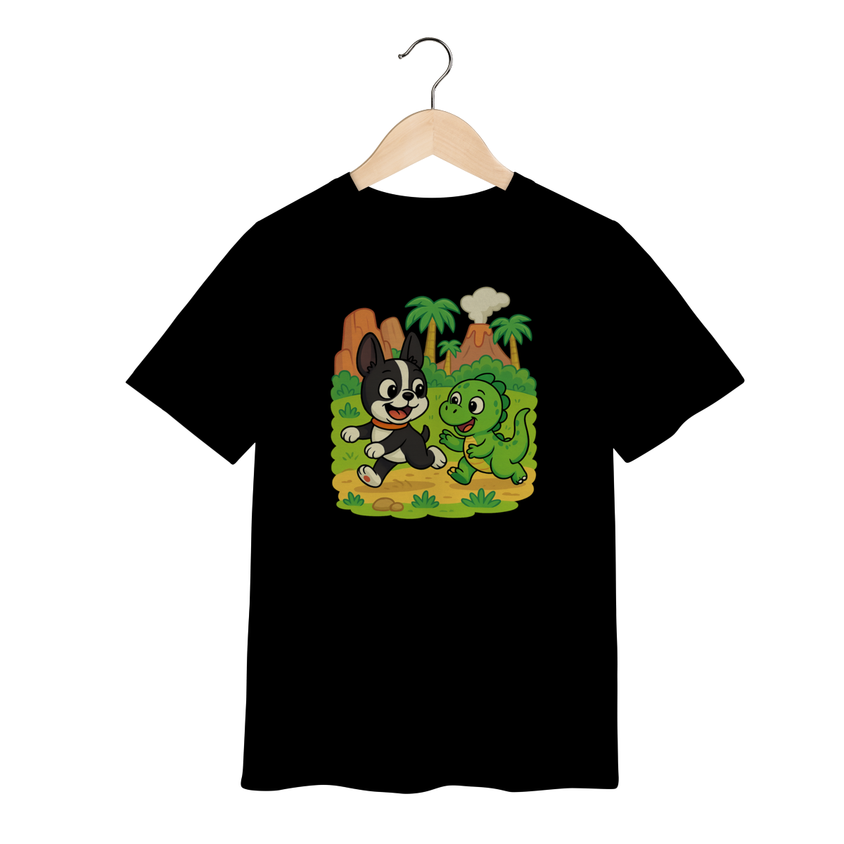 Nome do produto: Camiseta Infantil - Luk & Amigo Dinossauro Baby - 2 a 8 anos