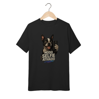 Nome do produto Camiseta Infantil Modo selfie ativado - 10 a 14 anos