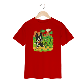 Nome do produto Camiseta Infantil - Luk & Amigo Dinossauro Baby - 2 a 8 anos