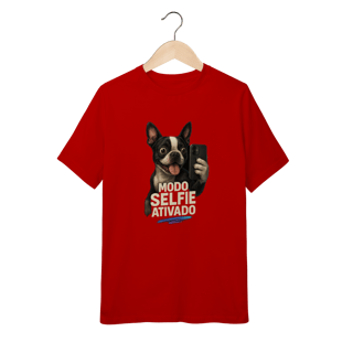 Nome do produto Camiseta Infantil Modo selfie ativado - 10 a 14 anos