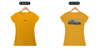 Nome do produtoCamiseta Automotiva Feminina - Lancer 