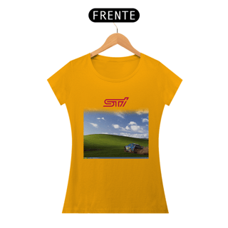 Nome do produtoCamiseta Automotiva Feminina - Subaru STI