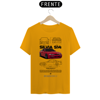 Nome do produtoCamiseta Gearhead - Nissan Silvia S14 - Because race car